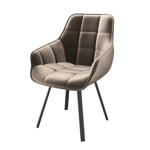 Стул ROMEO CAPPUCCINO DIVA 5 BK